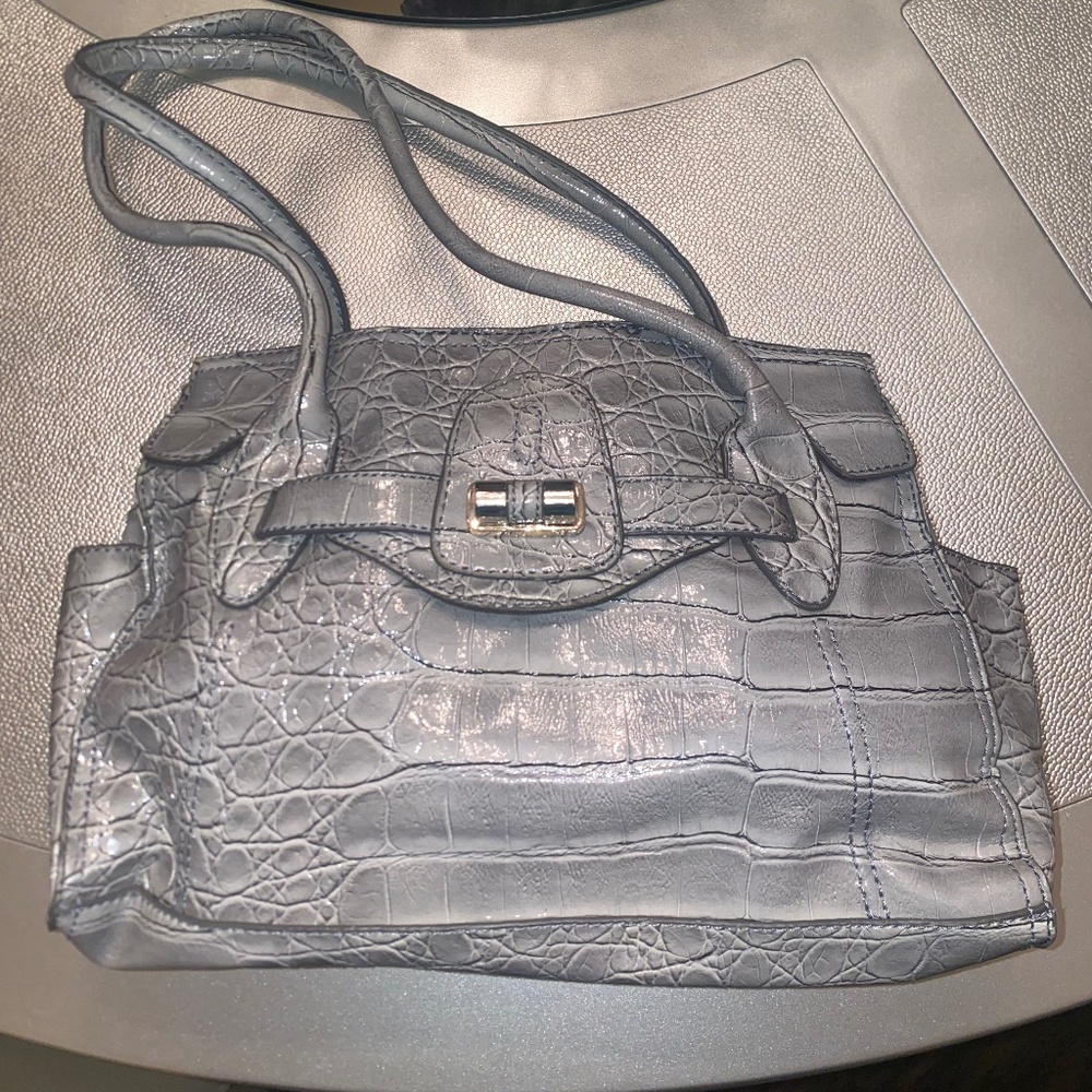 Gray East 5th Leather Handbag